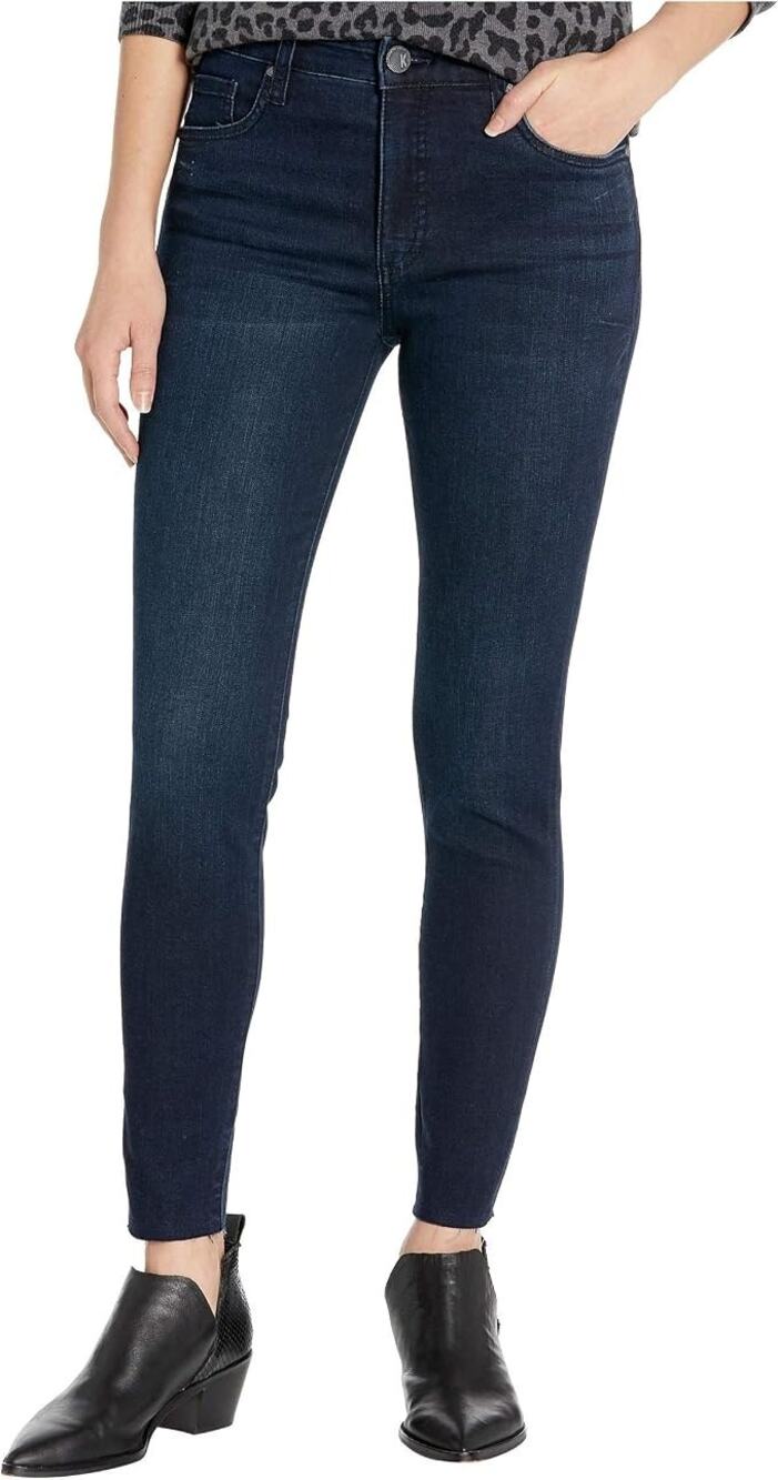KUT from the Kloth Women's 0 Connie High Rise Fab Ab Ankle Skinny Jeans U3-25